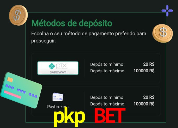 O cassino pkp bet oferece uma grande variedade de métodos de pagamento